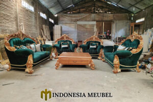 Sofa Tamu Jepara Ukiran Mewah Klasik Carving Design MJ-33