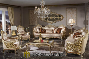 Sofa Tamu Mewah Terbaru Europan Palace Style MJ-12