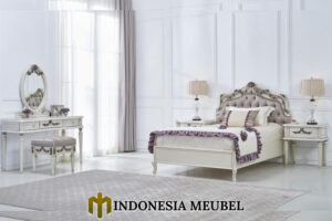 Desain Tempat Tidur Mewah Klasik Luxury Carving Style MJ-78