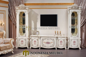 Set Bufet TV Mewah Luxurious Interior Living Room MJ-71