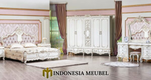Set Tempat Tidur Mewah Klasik Carving Luxury Model MJ-73