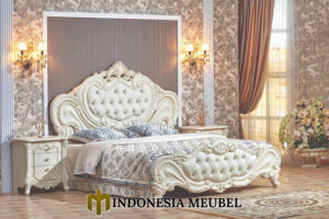 Tempat Tidur Mewah Terbaru Luxury Duco Color Great Carving MJ-68