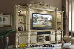 Bufet Tv Mewah Klasik Luxury Carving Design MJ-120