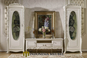 New Bufet TV Mewah Jepara Best Sale Luxury Carving MJ-126